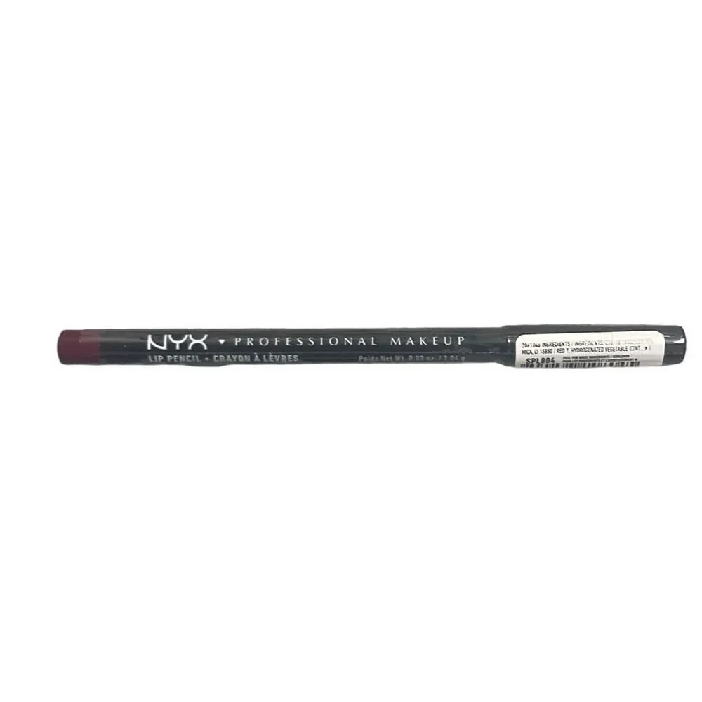 NYX‎ PROFESSIONAL Slim Lip Pencil Long-Lasting Creamy Lip Liner Pencil Cabaret
